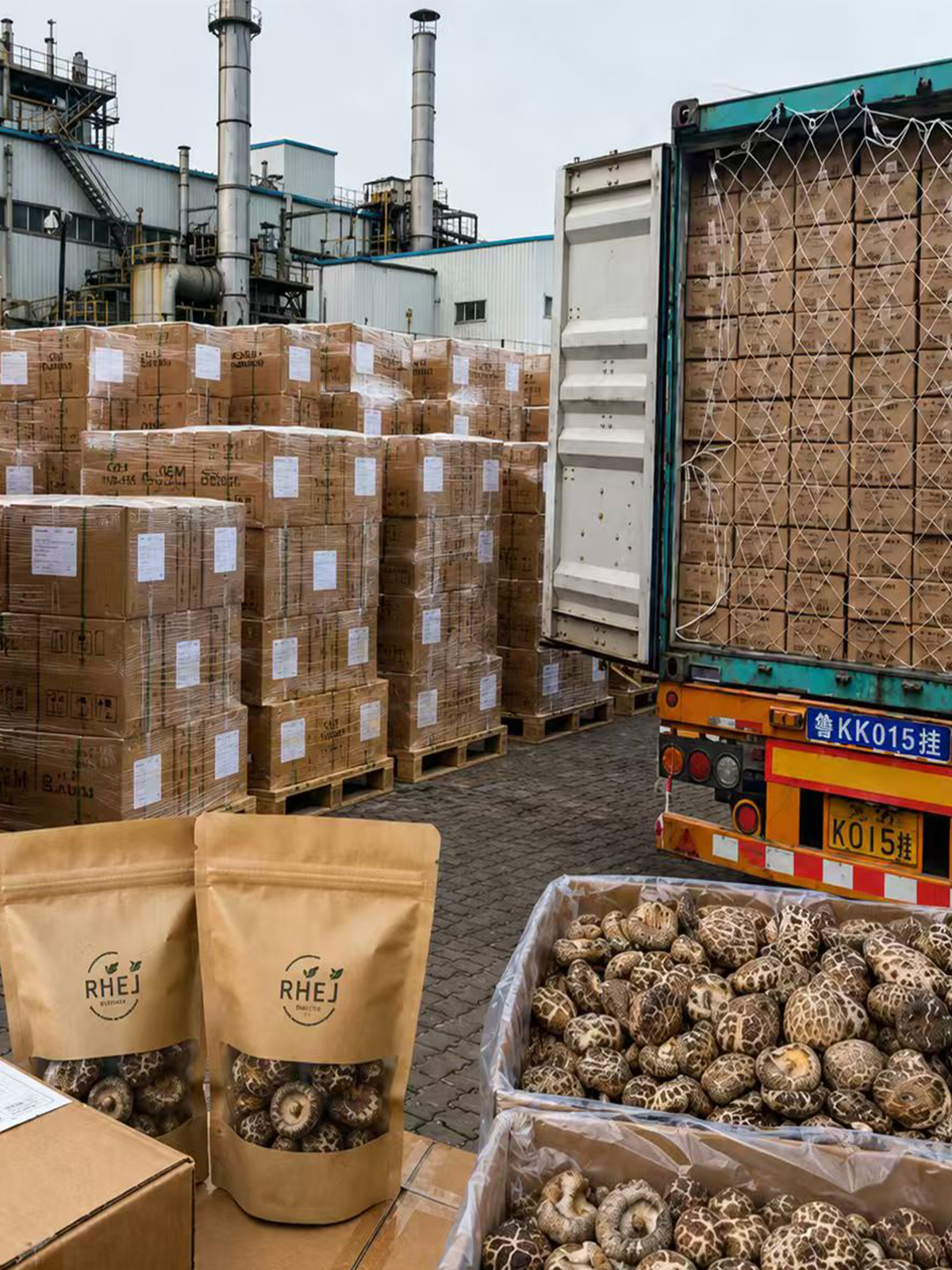 Ruihejin food export operations in Shaanxi