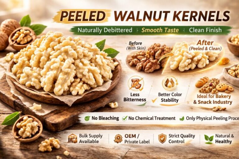 Peeled vs Unpeeled Walnut Kernels: Price, Taste & Bulk Buying Guide (2026)